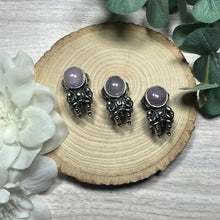 Load image into Gallery viewer, Kunzite Metal Astronaut Pendant