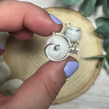 Load image into Gallery viewer, Howlite Planet Pendant