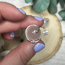 Load image into Gallery viewer, Rose Quartz Planet Pendant