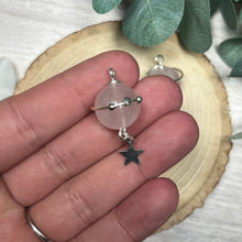 Load image into Gallery viewer, Rose Quartz Planet Pendant