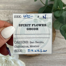 Load image into Gallery viewer, Raw Specimen: Spirit Flower Geode N