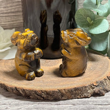 Load image into Gallery viewer, Tigers Eye Standing Rabbit