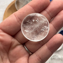 Load image into Gallery viewer, Clear Quartz Coin