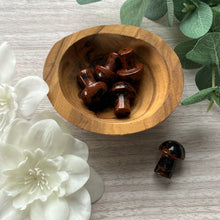 Load image into Gallery viewer, Mahogany Obsidian Mushrooms