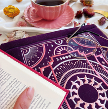Load image into Gallery viewer, 'Le Soleil' Book & Ipad Sleeve (2 Pocket) - The Quirky Cup Collective