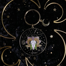 Load image into Gallery viewer, Amethystrology Zodiac Keyrings - Moonstruck Crystals