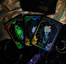 Load image into Gallery viewer, GOLD Crystalstruck Tarot© Card Deck - Moonstruck Crystals