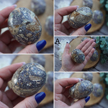 Load image into Gallery viewer, Purple Brecciated Jasper Palmstone