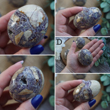 Load image into Gallery viewer, Purple Brecciated Jasper Palmstone