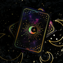 Load image into Gallery viewer, Crystal Affirmations© Golden Aura Edition Card Deck - Moonstruck Crystals