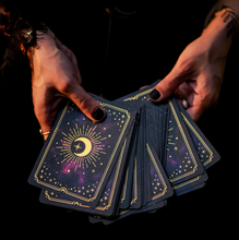 Load image into Gallery viewer, Crystal Affirmations© Golden Aura Edition Card Deck - Moonstruck Crystals