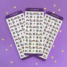 Load image into Gallery viewer, Sunshine Planner Sticker Sheet - The Quirky Cup Collective