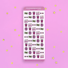 Load image into Gallery viewer, Fundamental Planner Sticker Sheet - The Quirky Cup Collective