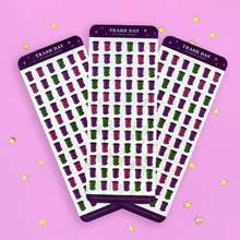 Load image into Gallery viewer, Trash Day Planner Sticker Sheet - The Quirky Cup Collective