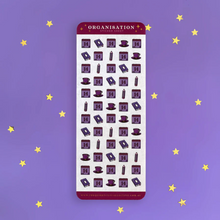 Load image into Gallery viewer, Organisation Planner Sticker Sheet - The Quirky Cup Collective