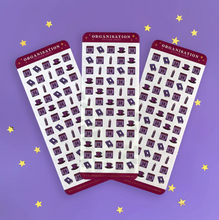 Load image into Gallery viewer, Organisation Planner Sticker Sheet - The Quirky Cup Collective