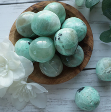 Load image into Gallery viewer, Garnierite * Green Moonstone Cuddle