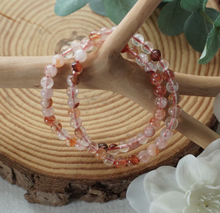 Load image into Gallery viewer, Red Hematoid Quartz Bracelet