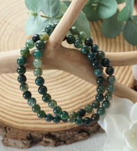 Load image into Gallery viewer, Moss Agate Bracelet