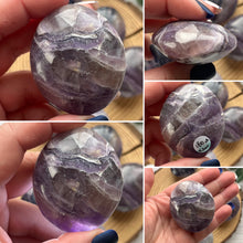 Load image into Gallery viewer, Silk (Velvet) Fluorite Palmstone