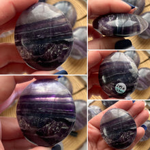 Load image into Gallery viewer, Silk (Velvet) Fluorite Palmstone