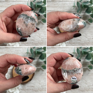 Pink Amethyst Palmstone