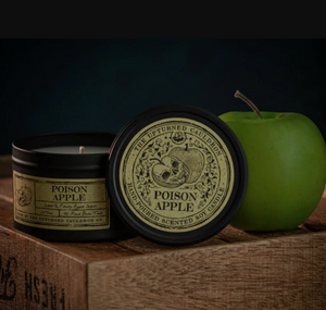 Poison Apple Tin Candle - The Upturned Cauldron