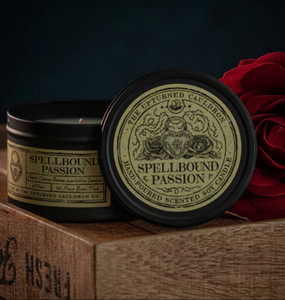 Spellbound Passion Tin Candle - The Upturned Cauldron