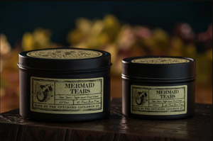 Mermaid Tears Tin Candle - The Upturned Cauldron