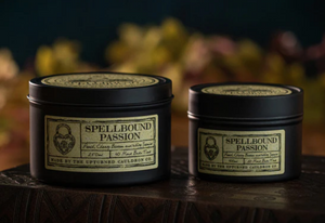 Spellbound Passion Tin Candle - The Upturned Cauldron