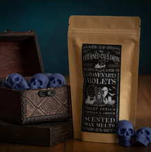 Load image into Gallery viewer, Graveyard Violets Wax Melts - The Upturned Cauldron
