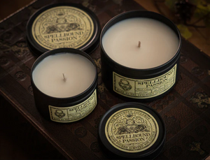 Spellbound Passion Tin Candle - The Upturned Cauldron