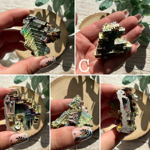 Raw Specimen: Bismuth