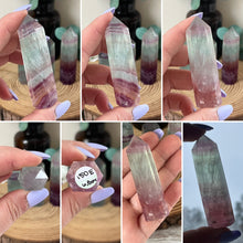 Load image into Gallery viewer, Candy Fluorite Tower (Green)
