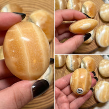 Load image into Gallery viewer, Orange Calcite Palmstone
