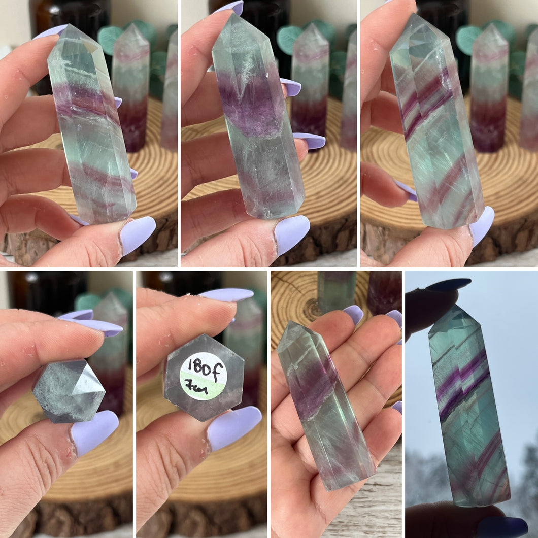 Candy Fluorite Tower (Green)