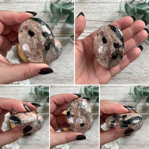 Pink Amethyst Palmstone