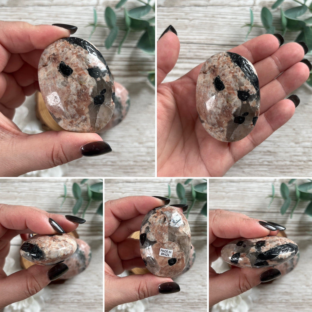 Pink Amethyst Palmstone