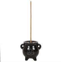 Load image into Gallery viewer, Triquetra Cauldron Incense Holder
