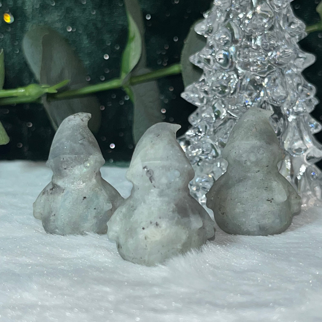 AKindHoliday: Small Labradorite Snowman