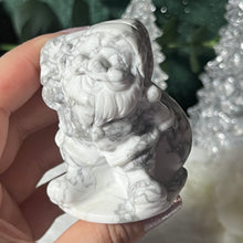 Load image into Gallery viewer, AKindHoliday: Howlite Santa with Presents
