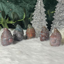 Load image into Gallery viewer, AKindHoliday: Small Ocean Jasper Gnome
