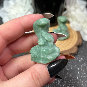 Green Aventurine Cobra Snake