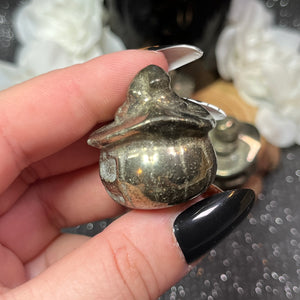 Small Pyrite Jack-o-Lantern