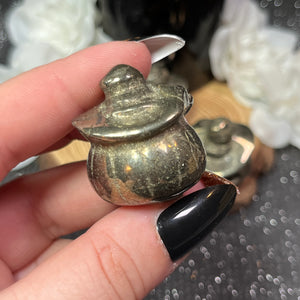 Small Pyrite Jack-o-Lantern