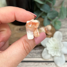 Load image into Gallery viewer, Mini Flower Agate Bear
