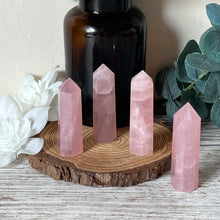Load image into Gallery viewer, Mini Rose Quartz Tower
