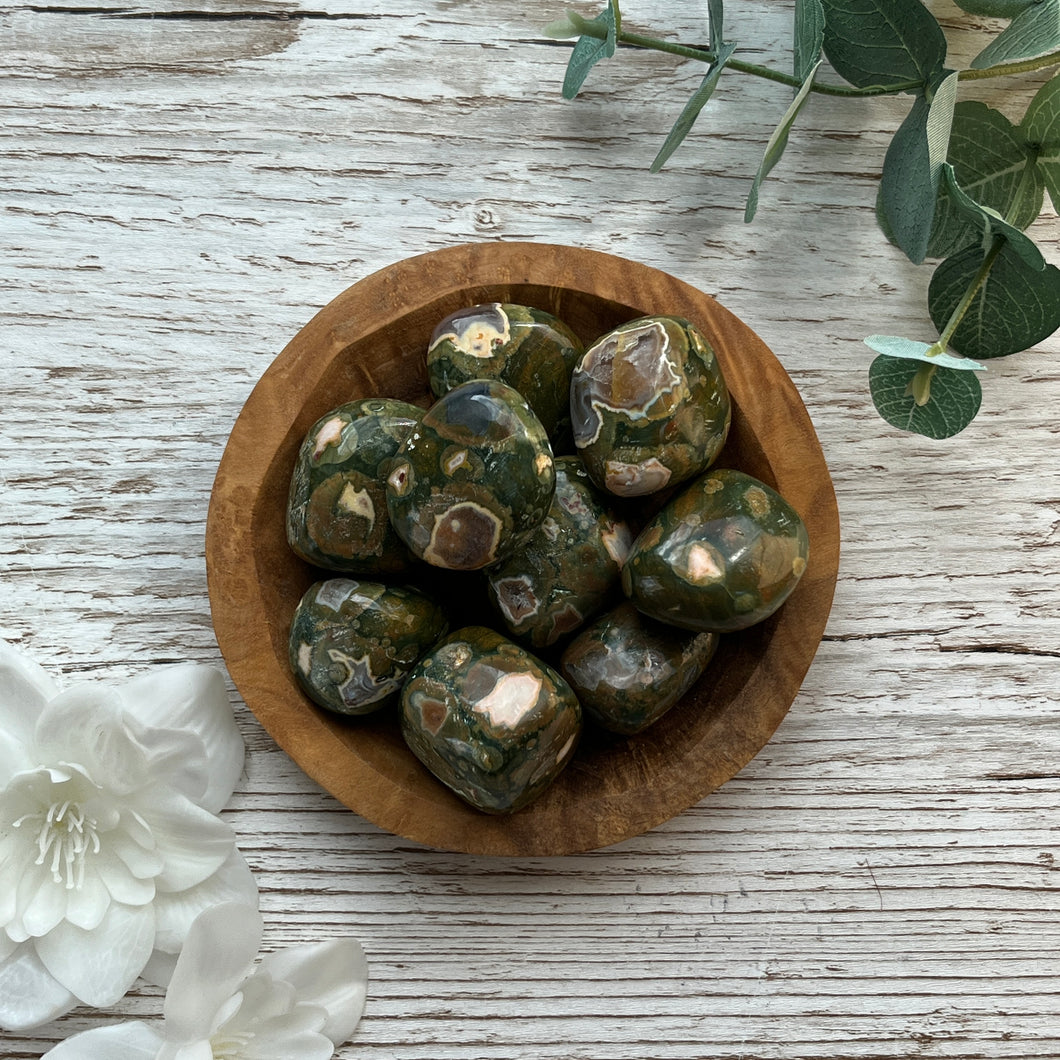 Rainforest Rhyolite (Cuddle, ∼200g)