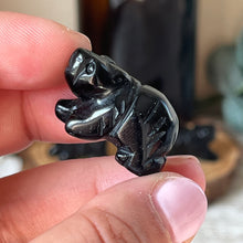 Load image into Gallery viewer, Mini Obsidian Bear
