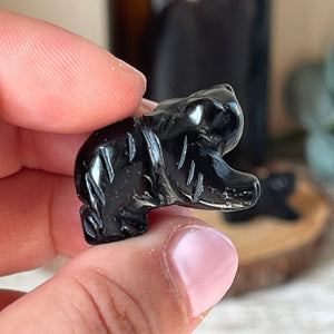 Mini Obsidian Bear